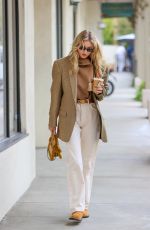 ELSA HOSK Out for Coffee in Los Angeles 01/25/2022