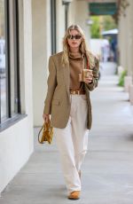 ELSA HOSK Out for Coffee in Los Angeles 01/25/2022