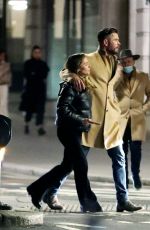 ELSA PATAKY and Chris Hemsworth Night Out in London 01/24/2022