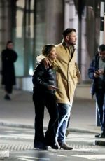 ELSA PATAKY and Chris Hemsworth Night Out in London 01/24/2022