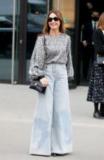 ELSA ZYLBERSTEIN Arrives at 2022 Chanel Haute-Couture Show at Paris Fashion Week 01/25/2022