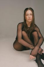 ELSIE HEWIT at a Photoshoot, January 2022