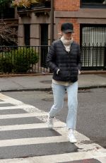 EMILY BLUNT Out and About in New York 01/03/2022