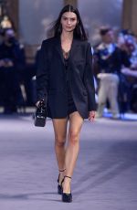 EMILY RATAJKOWSKI at Ami Fall/Winter 2022/23 Runway Show at Paris Fashion Week 01/19/2022