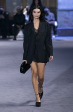 EMILY RATAJKOWSKI at Ami Fall/Winter 2022/23 Runway Show at Paris Fashion Week 01/19/2022