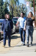 EMILY V. GORDON Out for Lunch at All Time Restaurant in Los Feliz 01/223/2022