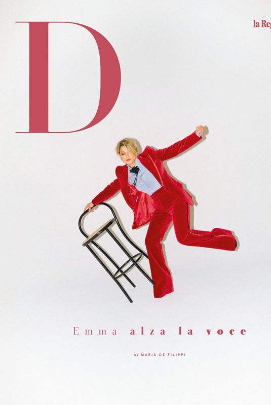 EMMA MARRONE for D la Repubblica, January 2022
