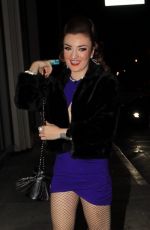ERIN MICKLOW Out for Dinner at Catch LA in Hollywood 01/08/2022