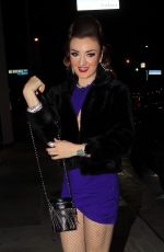 ERIN MICKLOW Out for Dinner at Catch LA in Hollywood 01/08/2022