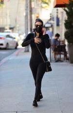 EVA LONGORIA Out and About in Beverly Hills 01/20/2022