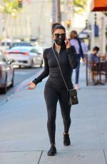 EVA LONGORIA Out and About in Beverly Hills 01/20/2022