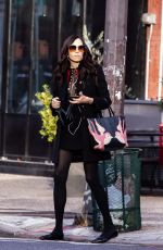 FAMKE JANSSEN Out in New York 01/06/2022
