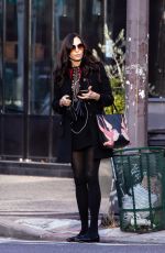 FAMKE JANSSEN Out in New York 01/06/2022