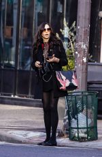 FAMKE JANSSEN Out in New York 01/06/2022