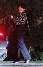 FLORENCE PUGH Out for Dinner in West Hollywood 01/22/2022