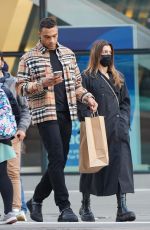 FLORENCIA GALARZA and Dale Moss Out in Los Angeles 01/19/2022