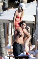 FRIDA AASEN and CHANTAL MONAGHAN in Bikinis in St. Barths 01/02/2022