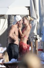 FRIDA AASEN and CHANTAL MONAGHAN in Bikinis in St. Barths 01/02/2022