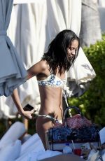 FRIDA AASEN and CHANTAL MONAGHAN in Bikinis in St. Barths 01/02/2022