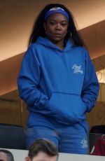 GABRIELLE UNION and Dwyane Wade at LA Rams vs San Francisco 49ers Game at Sofi Stadium in Inglewood 01/09/2022