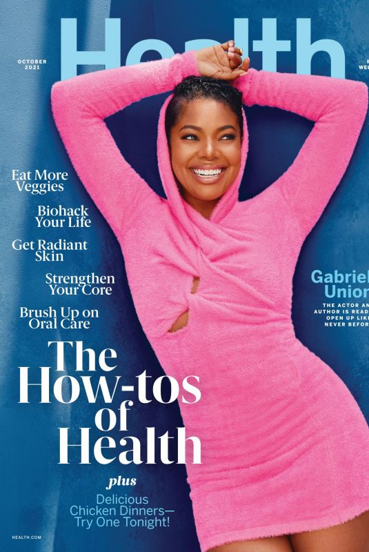 GABRIELLE UNION in Health Magazine, October 2021