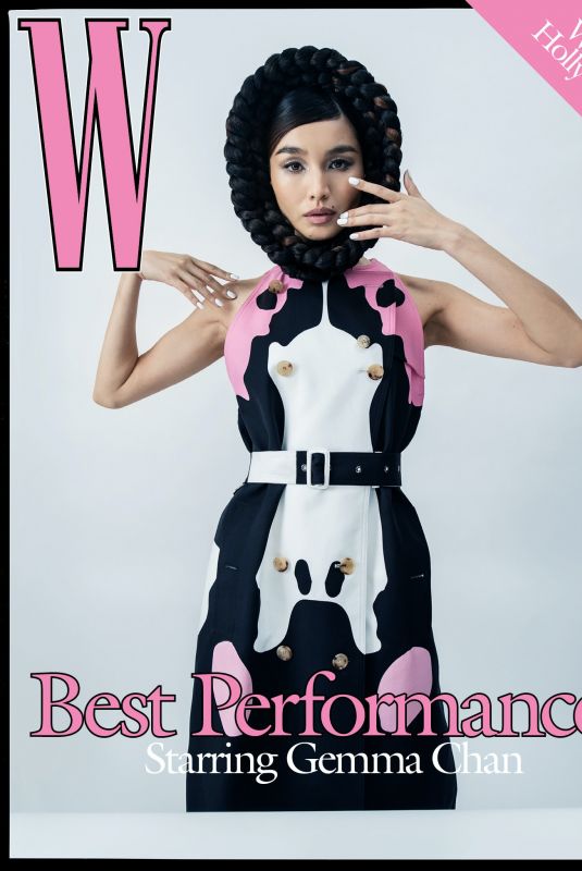 GEMMA CHAN for W Magazine Best Performance Issue, January 2022