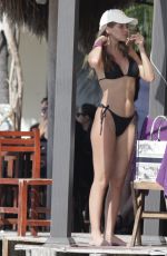 GEORGIA STEEL in Bikini at a Photoshoot on Isla Mujeres 01/19/2022