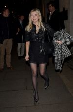 GEORGIA TOFFOLO Leaves Wolsleley Restaurant in London 01/13/2022