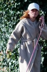 GERI HALLIWELL Out with Her Dog in London 01/20/2022