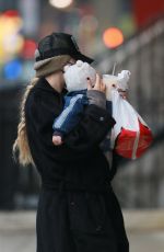 GIGI HADID Out for Coffee in New York 01/28/2022
