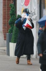 GIGI HADID Out for Coffee in New York 01/28/2022