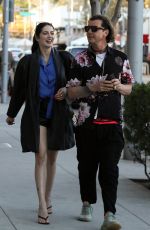GWEN SINGER Out and About in Beverly Hills 01/22/2022