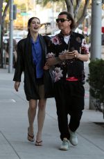 GWEN SINGER Out and About in Beverly Hills 01/22/2022