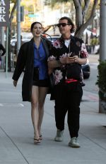 GWEN SINGER Out and About in Beverly Hills 01/22/2022