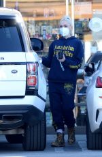 GWEN STEFANI Out and About in Los Angeles 01/22/2022