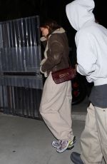 HAILEY and Justin BIEBER Arrives at a Churchome Church Service in Beverly Hills 01/26/2022