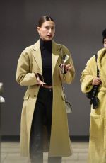 HAILEY BIEBER and ALEXA DEMIE at Sushi Park in Los Angeles 01/13/2022