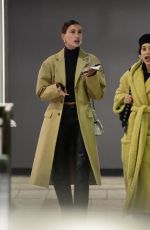 HAILEY BIEBER and ALEXA DEMIE at Sushi Park in Los Angeles 01/13/2022