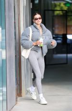 HAILEY BIEBER and BELLA HADID Leaves Pilates Class in Los Angeles 01/08/2022