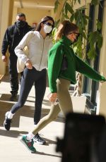 HAILEY BIEBER at a Pilates Class in Los Angeles 01/27/2022