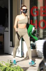 HAILEY BIEBER at a Pilates Class in Los Angeles 01/27/2022