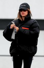 HAILEY BIEBER Heading to Morning Pilates Class in West Hollywood 01/07/2022