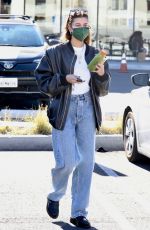 HAILEY BIEBER in Denim Out in Los Angeles 01/23/2022