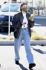 HAILEY BIEBER in Denim Out in Los Angeles 01/23/2022