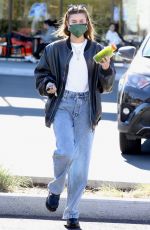 HAILEY BIEBER in Denim Out in Los Angeles 01/23/2022