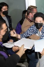 HALSEY Arrives at Lakers Game at Crypto.com Arena in Los Angeles 01/09/2022