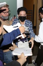 HALSEY Arrives at Lakers Game at Crypto.com Arena in Los Angeles 01/09/2022