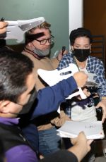 HALSEY Arrives at Lakers Game at Crypto.com Arena in Los Angeles 01/09/2022