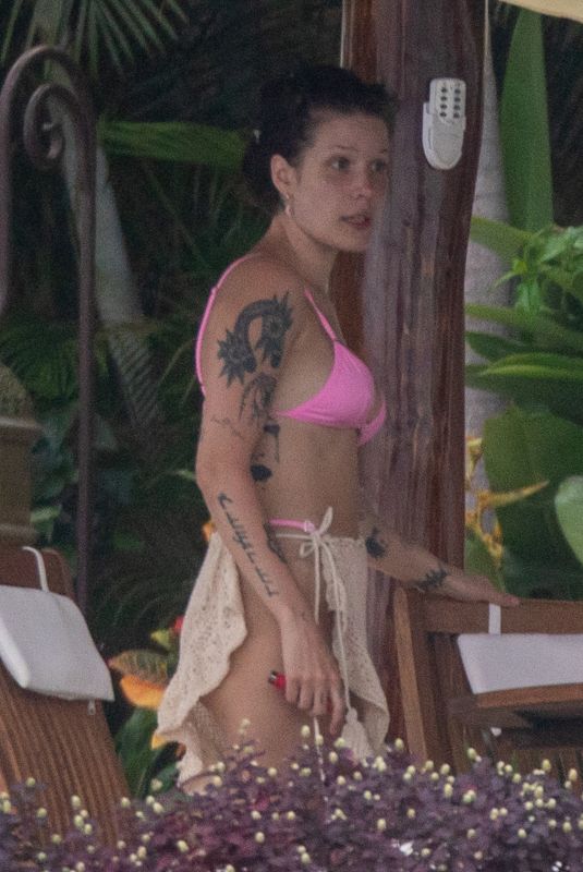 HALSEY in Bikini on Vacation in Vallarta 01/06/2022
