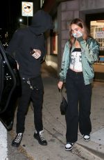 HANA CROSS and Presley Gerber Out in West Hollywood 01/22/2022